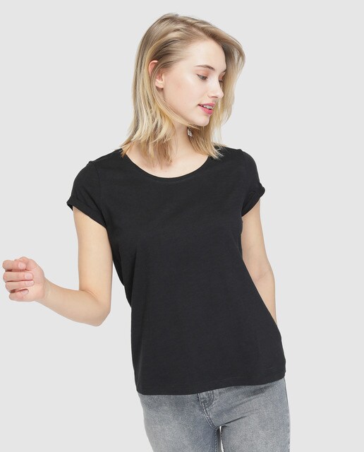 Camisola interior de mulher Esprit lisa em algodão orgânico Camisola interior de mulher Esprit lisa em algodão orgânico