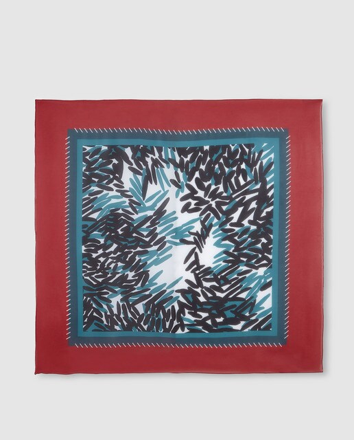 Páreo de praia Surf com estampado abstracto Páreo de praia Surf com estampado abstracto