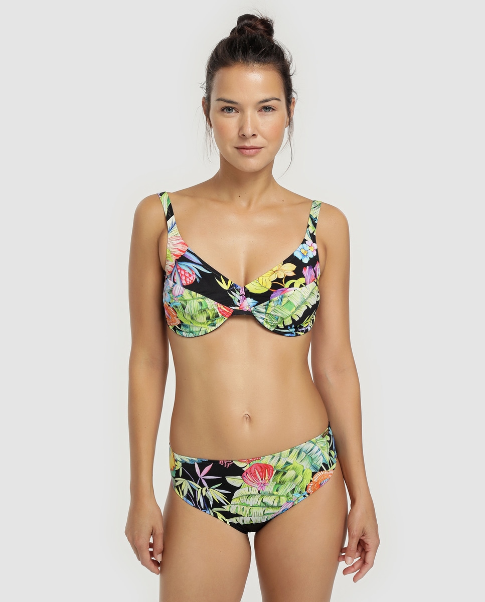 Bikini Completo De Mujer Estampado Floral Multicolor F Rstenberg