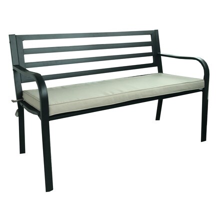 Image of Banco Hierro Con Cojín Oklahoma 000976700070