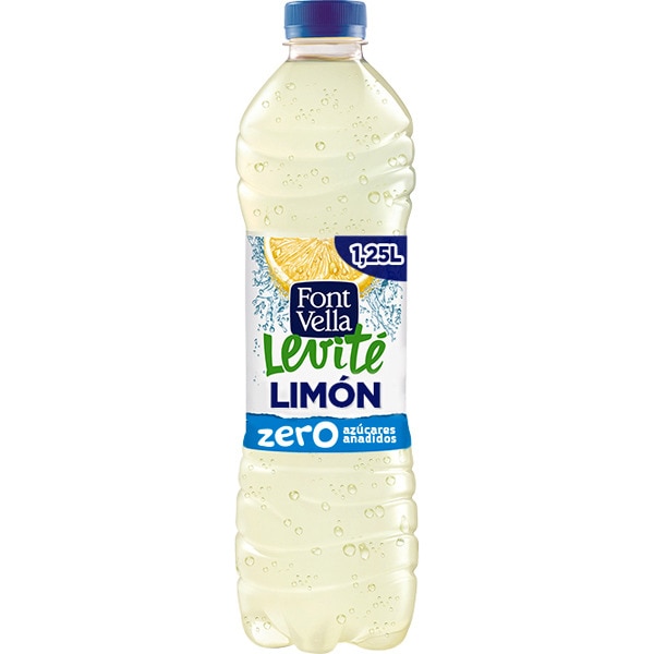 agua mineral natural con zumo de limón Zero azúcares añadidos botella 1