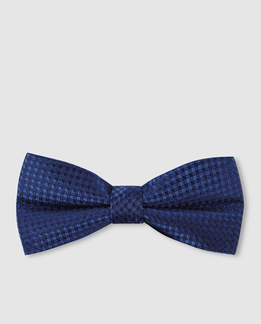 Laço Fórmula Joven azulão com micro estampado