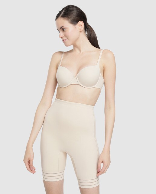 Bermuda adelgaçante alta natural