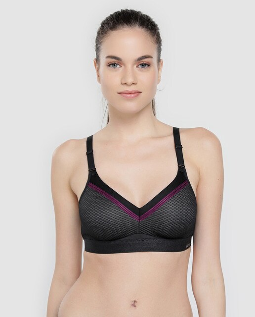 Soutien desportivo sem aro preto