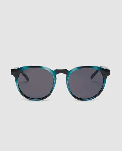 Óculos de sol de homem Jo & Mr. Joe Pantos azul havana Óculos de sol de homem Jo & Mr. Joe Pantos azul havana