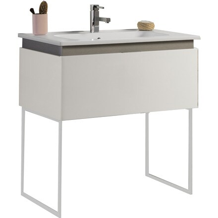 Image of Mueble Baño Ana Estructura Blanca 000707420204