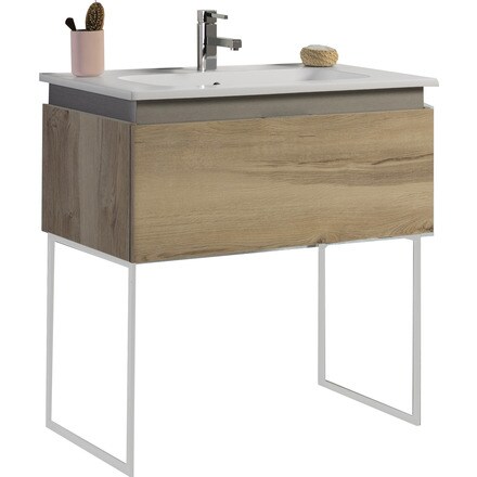 Image of Mueble Baño Ana Estructura Blanca 000707420279