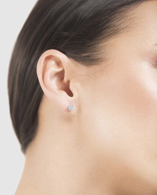 Pendientes Black & White de oro con diamantes Pendientes Black & White de oro con diamantes