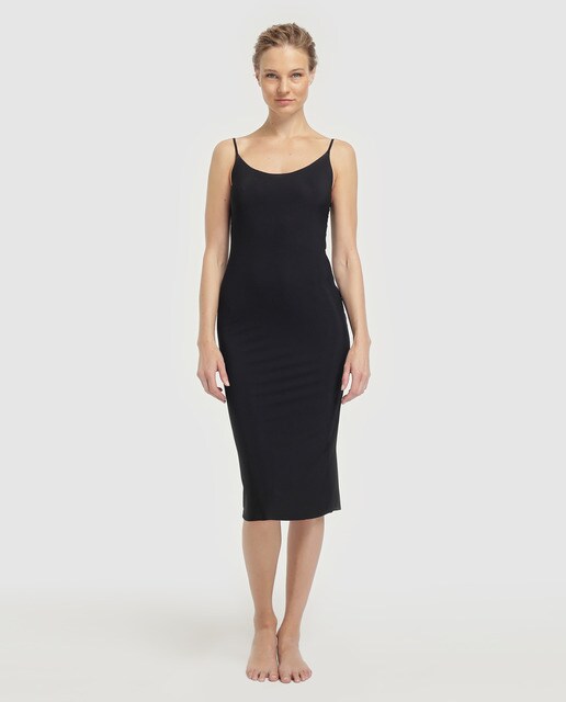 Combinação comprida Lazo Underwear preta