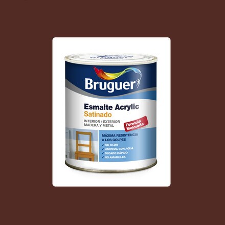 Image of Esmalte Acrylic Satinado Bruguer 001142000759