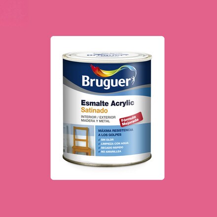 Image of Esmalte Acrylic Satinado Bruguer 001142000817