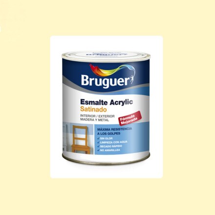Image of Esmalte Acrylic Satinado Bruguer 001142001468