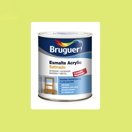 Image of Esmalte Acrylic Satinado Bruguer 001142001575