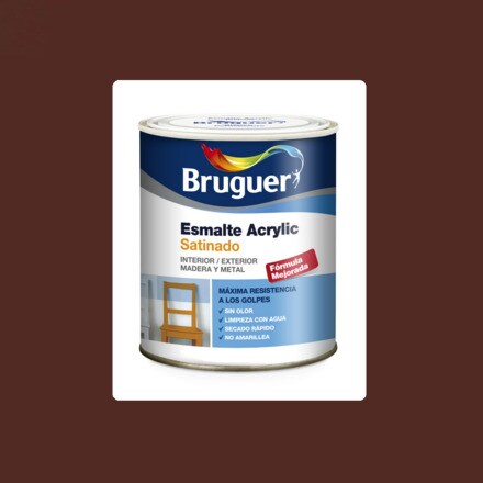 Image of Esmalte Acrylic Satinado Bruguer 001142001617
