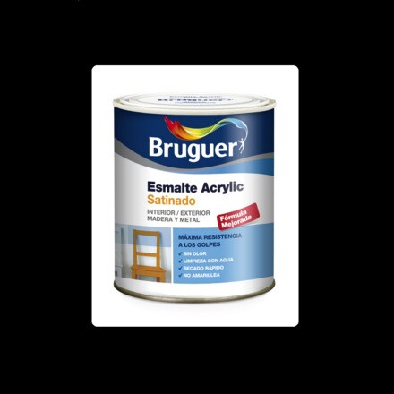 Image of Esmalte Acrylic Satinado Bruguer 001142001625