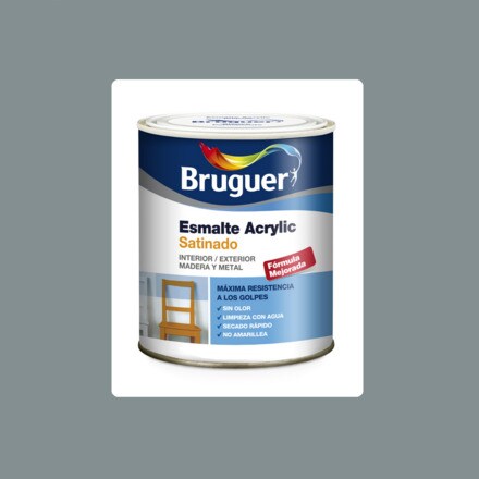 Image of Esmalte Acrylic Satinado Bruguer 001142001641