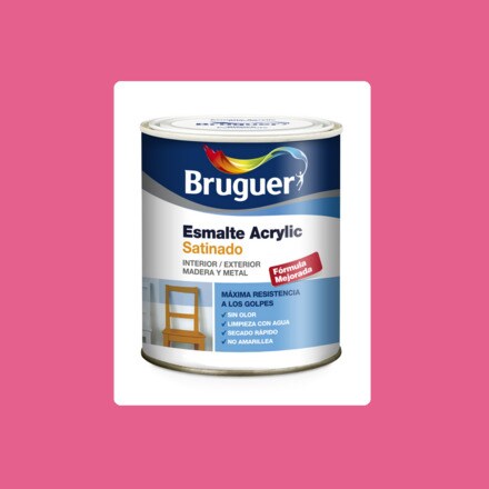 Image of Esmalte Acrylic Satinado Bruguer 001142001658