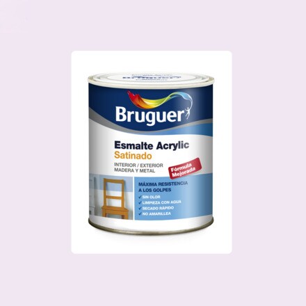 Image of Esmalte Acrylic Satinado Bruguer 001142001666