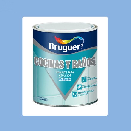 Image of Esmalte Para Azulejos Brillante Bruguer 001145001432