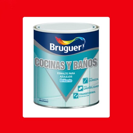 Image of Esmalte Para Azulejos Brillante Bruguer 001145009757