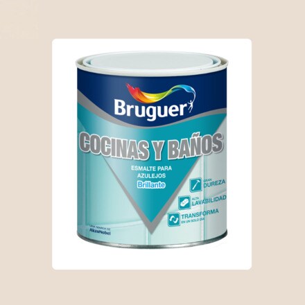 Image of Esmalte Para Azulejos Brillante Bruguer 001145009765
