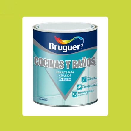 Image of Esmalte Para Azulejos Brillante Bruguer 001145009781