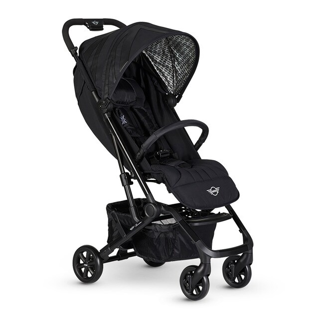 Sombrilla easy walker para silla de paseo mini buggy union jack vintage azul claro Easywalker