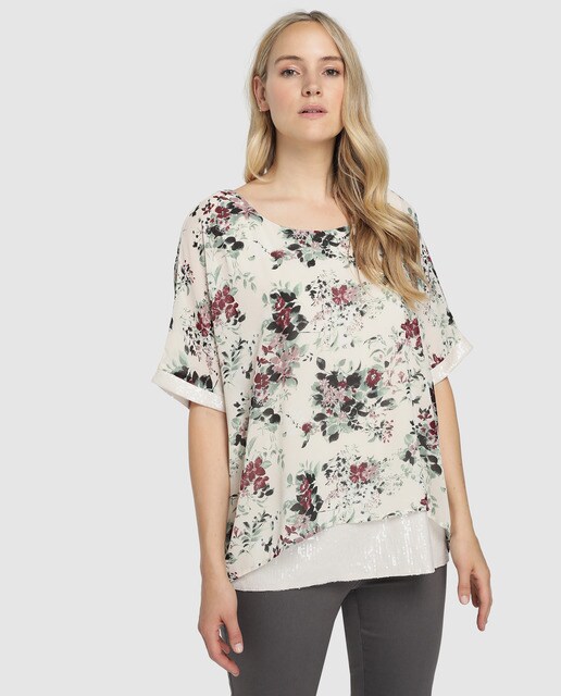 blusas el corte ingles tallas grandes