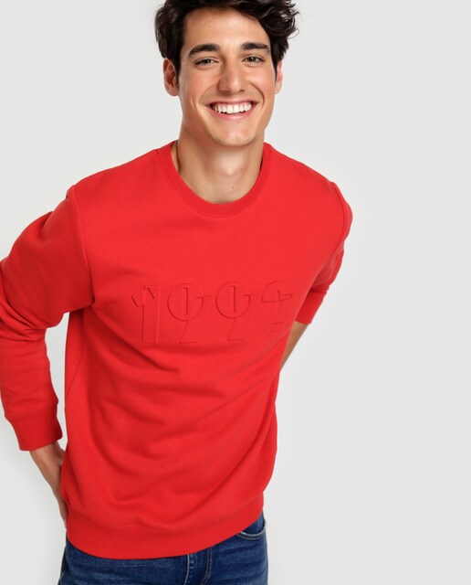 Sudadera de hombre con cuello redondo Sudadera de hombre con cuello redondo