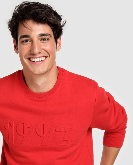 Sudadera de hombre con cuello redondo Sudadera de hombre con cuello redondo