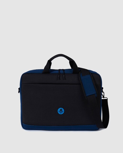 Porta-documentos de homem Jo & Mr. Joe Men azul-marinho com fecho de correr Porta-documentos de homem Jo & Mr. Joe Men azul-marinho com fecho de correr