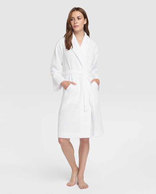 Robe curto branco Robe curto branco