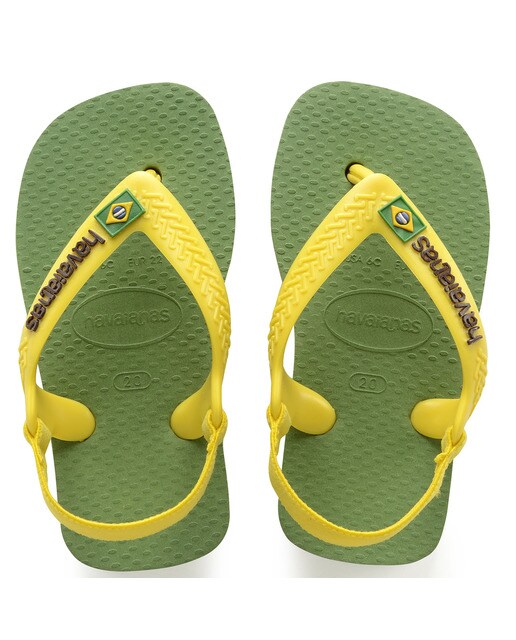 Chinelos de bebé/criança Baby Brasil Logo II Havaianas Chinelos de bebé/criança Baby Brasil Logo II Havaianas