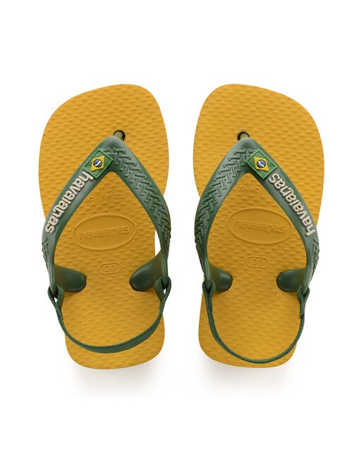 Chinelos de dedo de bebé/criança Brasil Logo II Havaianas Chinelos de dedo de bebé/criança Brasil Logo II Havaianas
