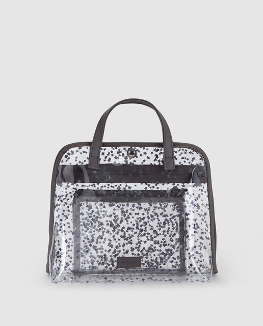 Nécessaire tipo mala de mulher Énfasis com estampado