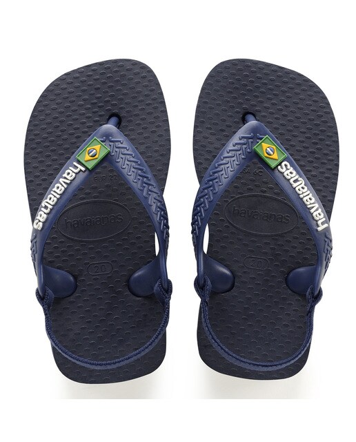 Chinelos de bebé/criança Baby Brasil Logo II Havaianas Chinelos de bebé/criança Baby Brasil Logo II Havaianas