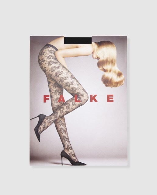 Collants transparentes pretos