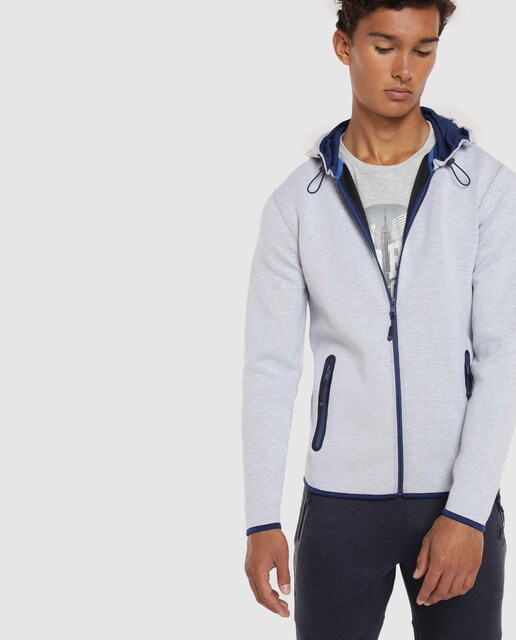 Chaqueta deportiva de hombre con capucha Chaqueta deportiva de hombre con capucha