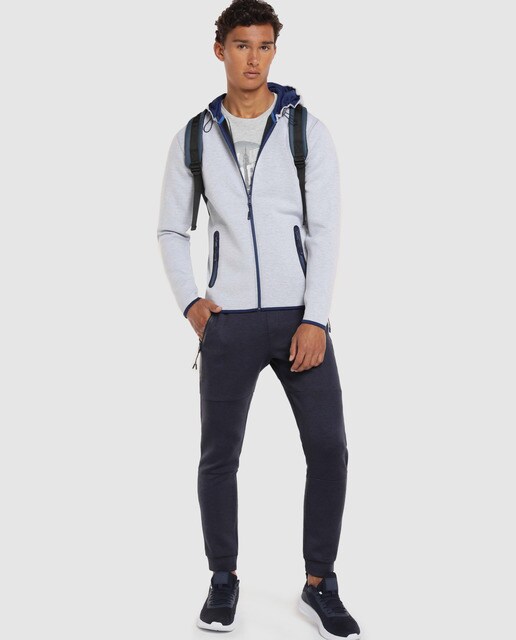 Chaqueta deportiva de hombre con capucha Chaqueta deportiva de hombre con capucha