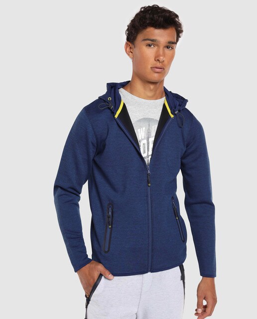 Chaqueta deportiva de hombre con capucha Chaqueta deportiva de hombre con capucha