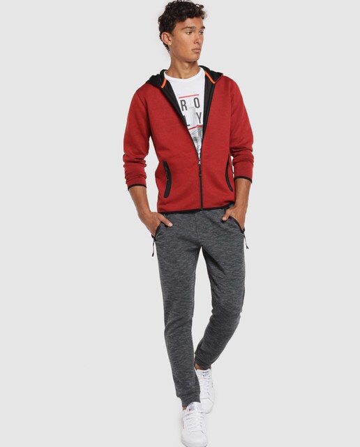 Chaqueta deportiva de hombre con capucha Chaqueta deportiva de hombre con capucha
