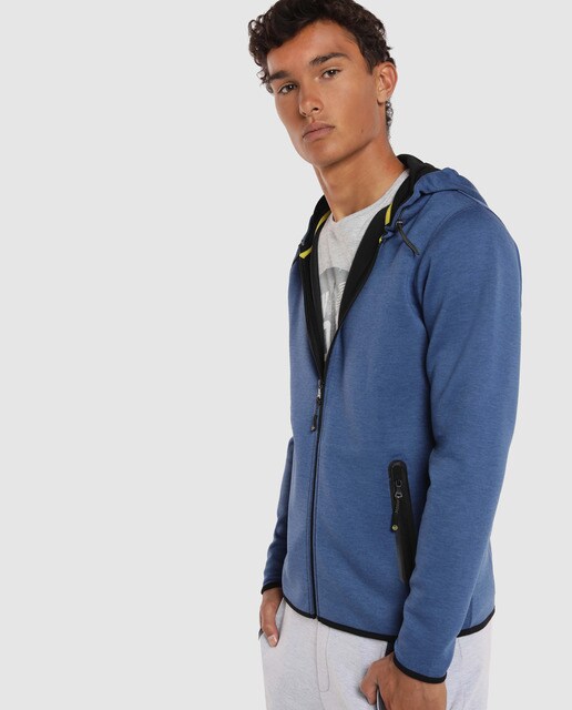 Chaqueta deportiva de hombre con capucha Chaqueta deportiva de hombre con capucha