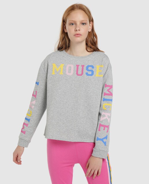 Camisola de pijama Mickey cinzenta Camisola de pijama Mickey cinzenta