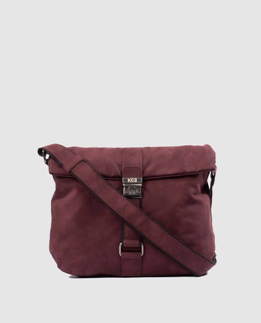 burgundy crossbody bag