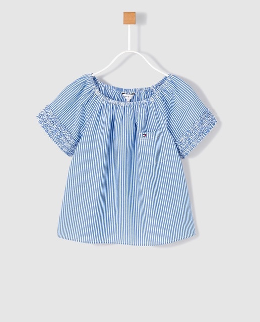 tommy hilfiger striped blouse