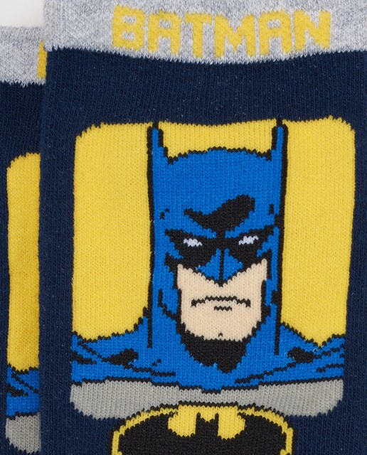 Calcetines de niño Disney Batman azul marino Calcetines de niño Disney Batman azul marino