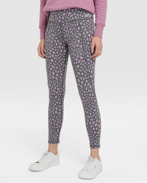 Leggings desportivas com animal print