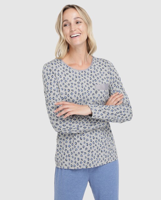 T-shirt homewear com estampado T-shirt homewear com estampado