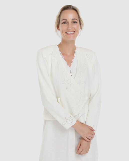 Capa cruzada cru com laço Capa cruzada cru com laço