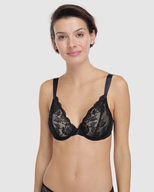 Soutien Tiziano preto com aro Soutien Tiziano preto com aro